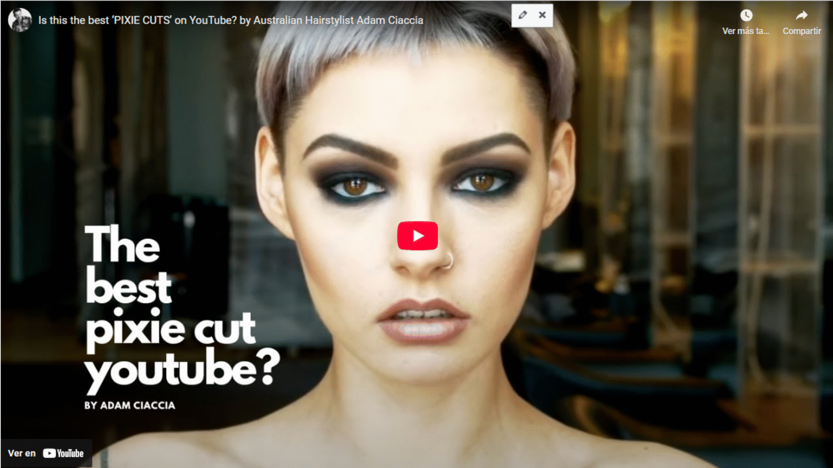 ¿Son estos los mejores PIXIE CUTS de YouTube Por el estilista australiano Adam Ciaccia