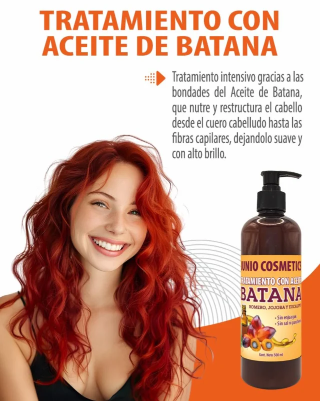 Conoces los beneficios del aceite de BATANA Junio Cosmetics  #batana