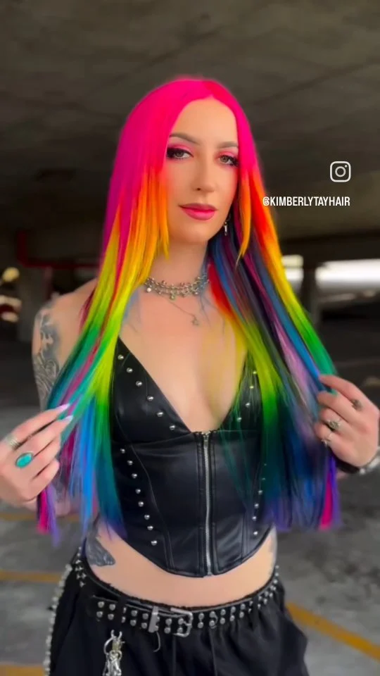 ¡Increíble color 😍😎😍! Máster @kimberlytayhair