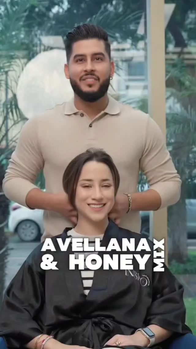 Mezcla perfecta 🤩😍🤩 Avellana & Honey Mix Máster @victormanuelhair @alfaparfmilanopro_mexico